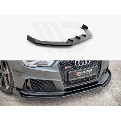 Maxton Design Street Pro Front Splitter + Flaps - Audi RS3 8V