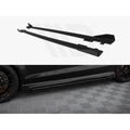 Maxton Design Street Pro Side Skirt Diffusers + Flaps - Audi RS3 8V.2 Saloon