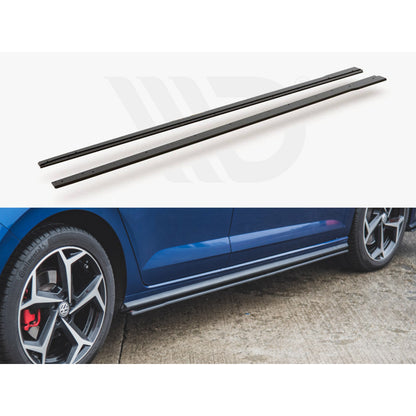 Maxton Design Street Pro Side Skirt Diffusers - VW Polo GTI Mk6 (AW)