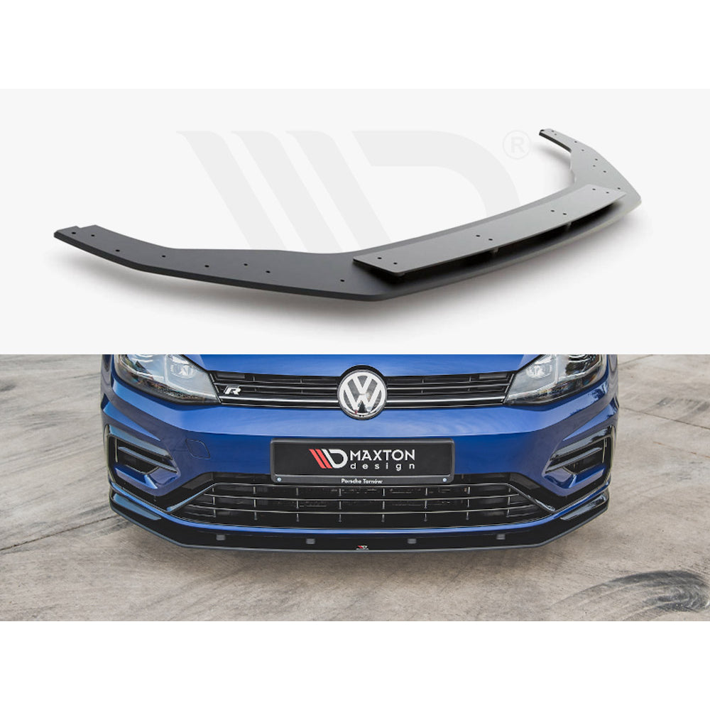 Maxton Design Street Pro Front Splitter V1 - VW Golf R Mk7.5