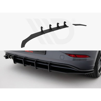 Maxton Design Street Pro Rear Diffuser - VW Polo GTI Mk6.5 (BZ)