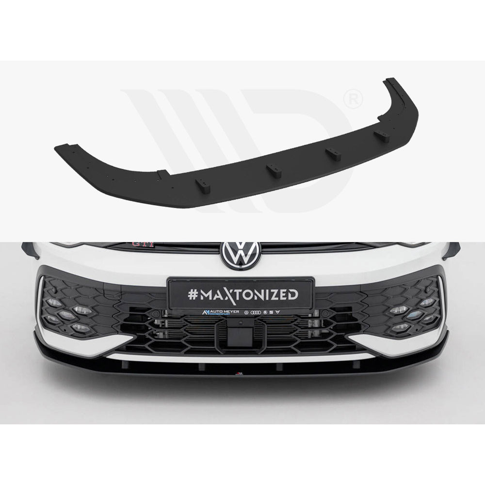 Divisor delantero Maxton Design Street Pro para VW Golf GTI Mk8.5