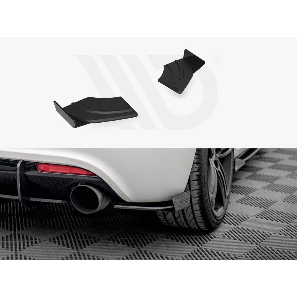 Maxton Design Street Pro Rear Side Splitters + Flaps - VW Scirocco R