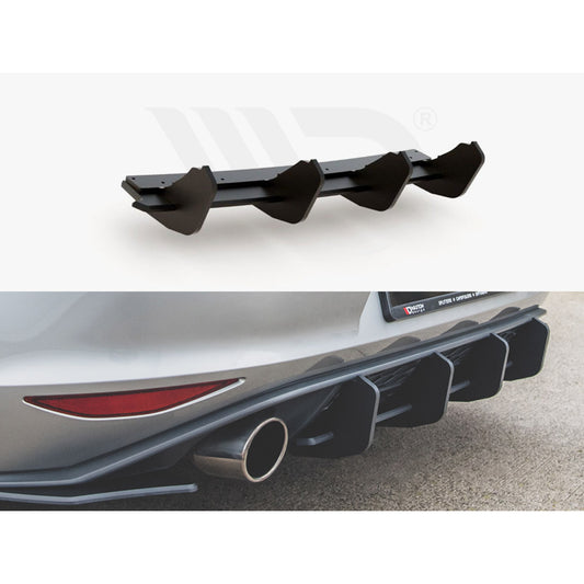 Maxton Design Street Pro Rear Diffuser V2 - VW Golf GTI Mk7