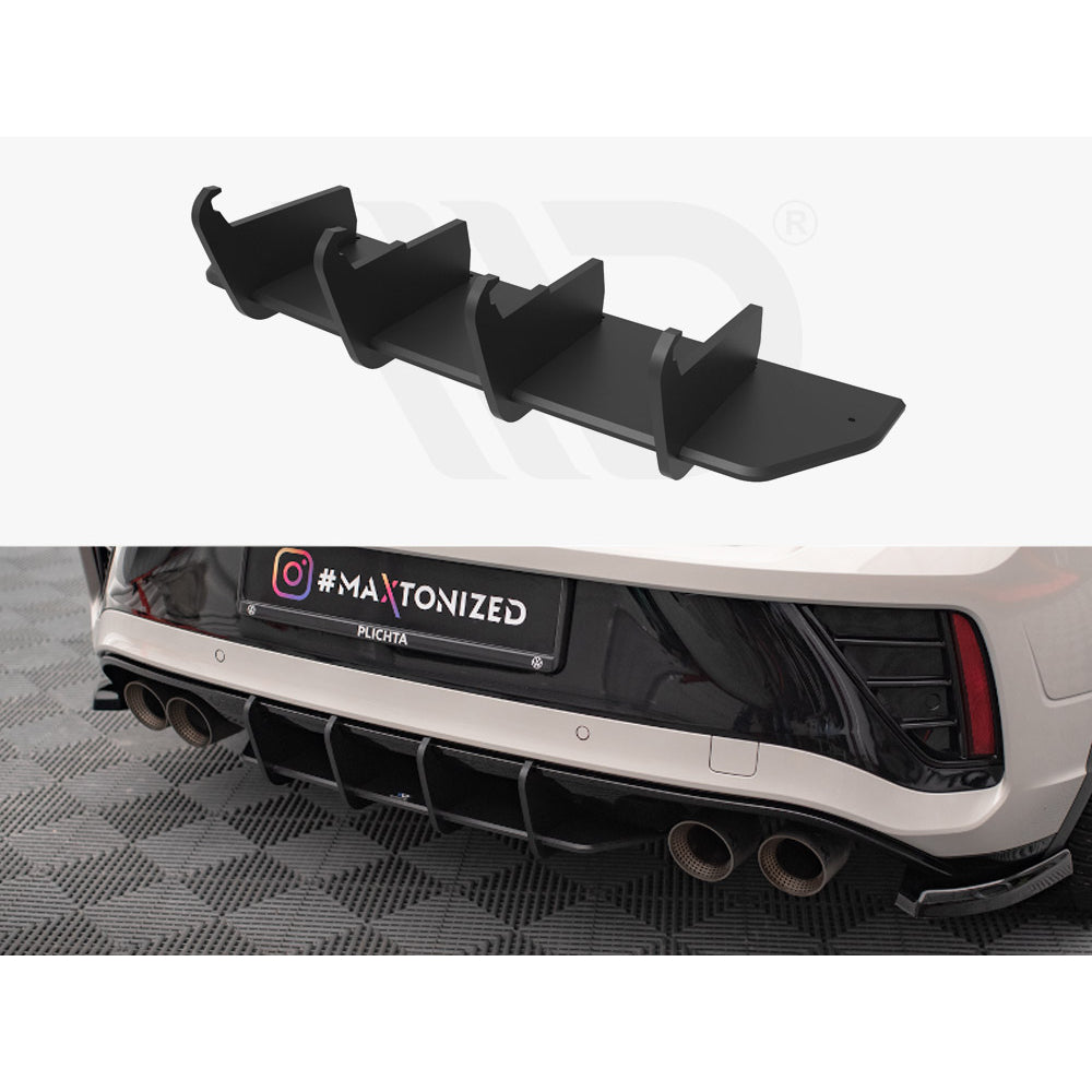 Maxton Diffuser Maxton Design Street Pro Rear Diffuser - VW T-Roc R Facelift – JXL ...