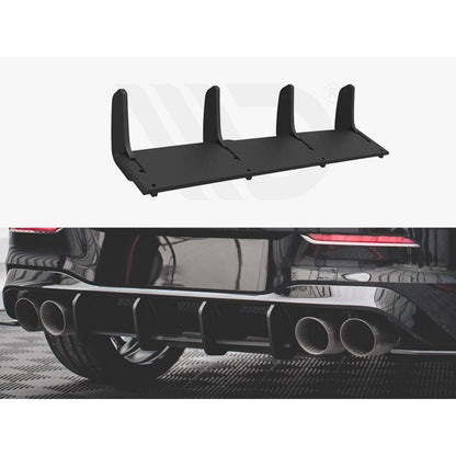 Maxton Design Street Pro Rear Diffuser - VW Golf R Mk8