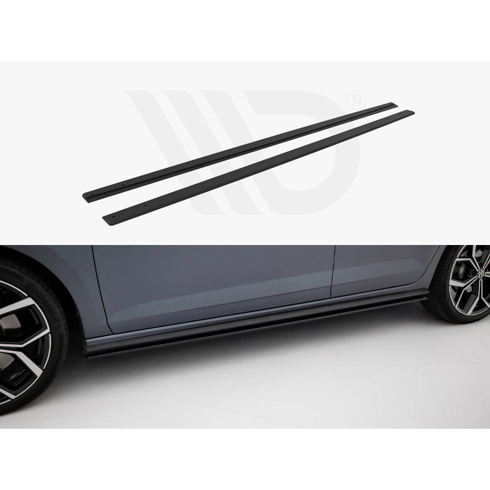 Maxton Design Street Pro Side Skirt Diffusers - VW Polo GTI Mk6.5 (BZ)