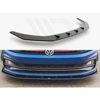 Maxton Design Street Pro Front Splitter - VW Polo GTI Mk6 (AW)