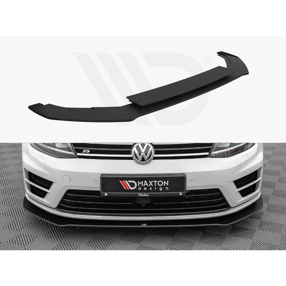 Maxton Design Street Pro Front Splitter V1 - VW Golf R Mk7