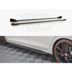Diffuseurs et volets de jupes latérales Maxton Design Street Pro – VW Golf GTI Mk8