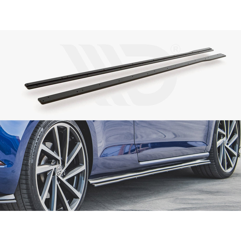 Maxton Design Street Pro Side Skirt Diffusers - VW Golf R Mk7.5