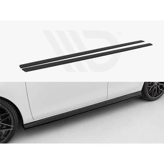 Maxton Design Street Pro Side Skirt Diffusers - VW Golf GTI Mk8