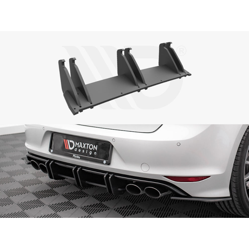 Maxton Design Street Pro Rear Diffuser - VW Golf R Mk7