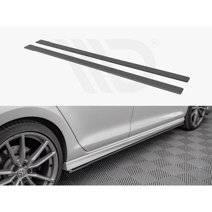 Maxton Design Street Pro Side Skirt Diffusers - VW Golf R Mk7