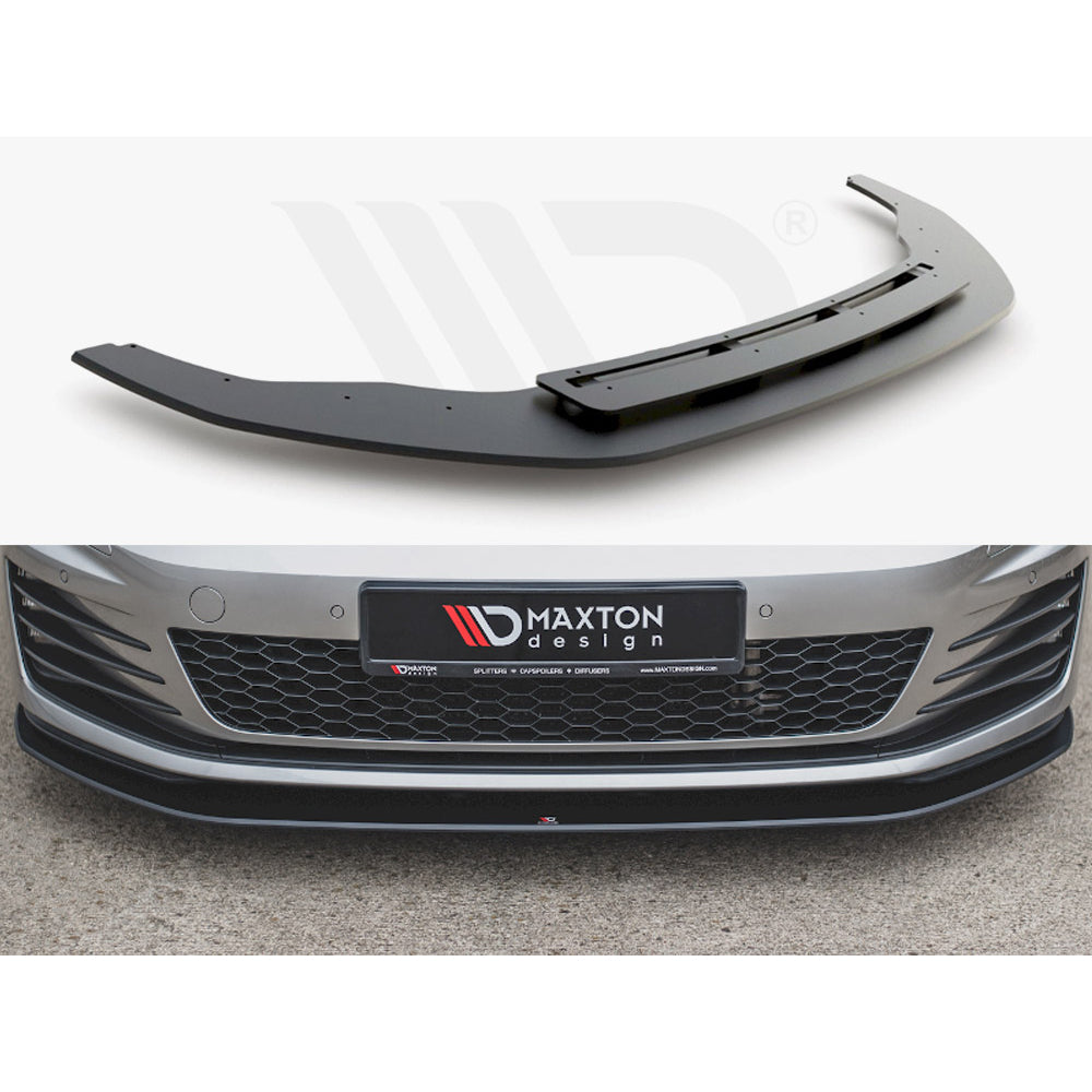 Maxton Design Street Pro Front Splitter - VW Golf GTI Mk7