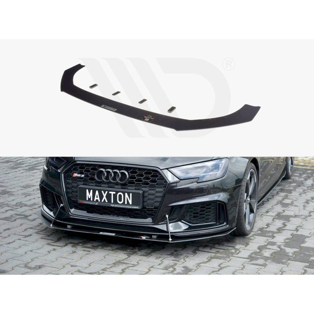 Maxton Design Racing Front Splitter V1 - Audi RS3 8V.2 Sportback