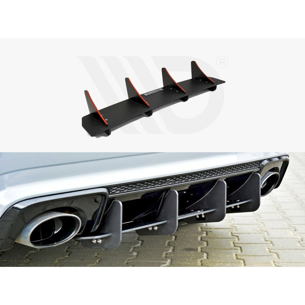 Maxton Design Racing Rear Diffuser - Audi RS3 8V Sportback