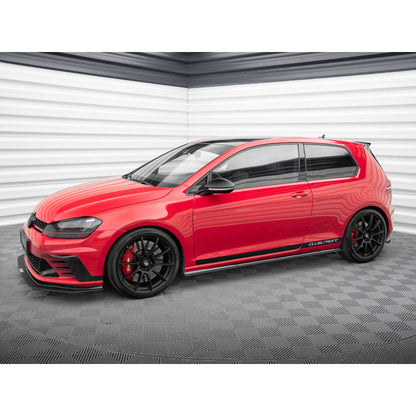 Maxton Design Racing Side Skirt Diffusers - VW Golf GTI Mk7 Clubsport