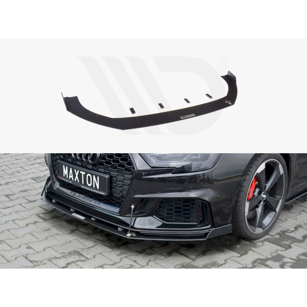 Maxton Design Racing Front Splitter V2 - Audi RS3 8V.2 Sportback