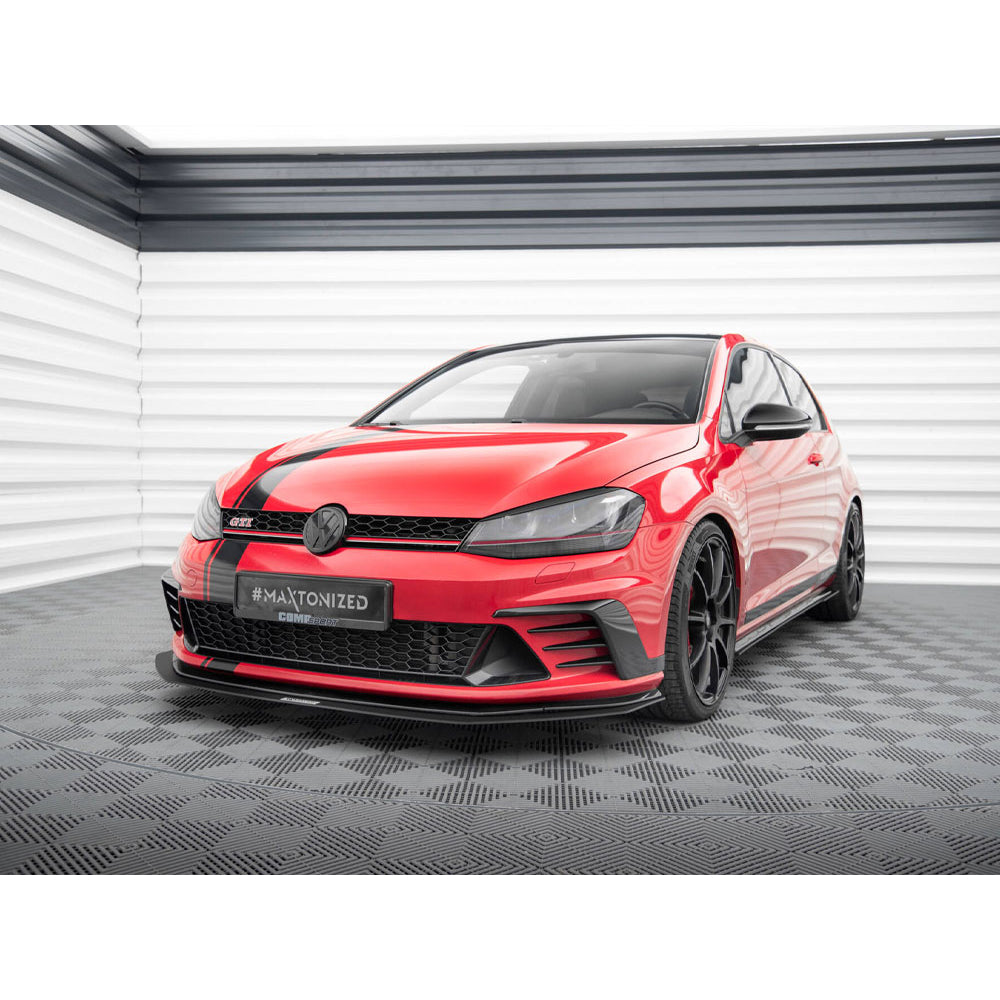 Maxton Design Racing Front Splitter - VW Golf GTI Mk7 Clubsport