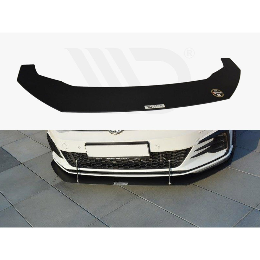 Maxton Design Racing Front Splitter V2 - VW Golf GTI Mk7.5