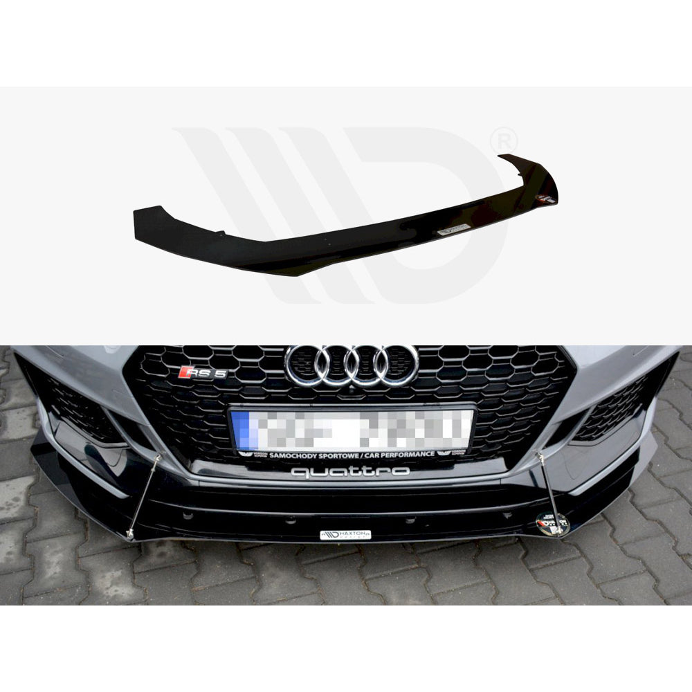 Maxton Design Racing Front Splitter V1 - Audi RS5 F5 Coupe