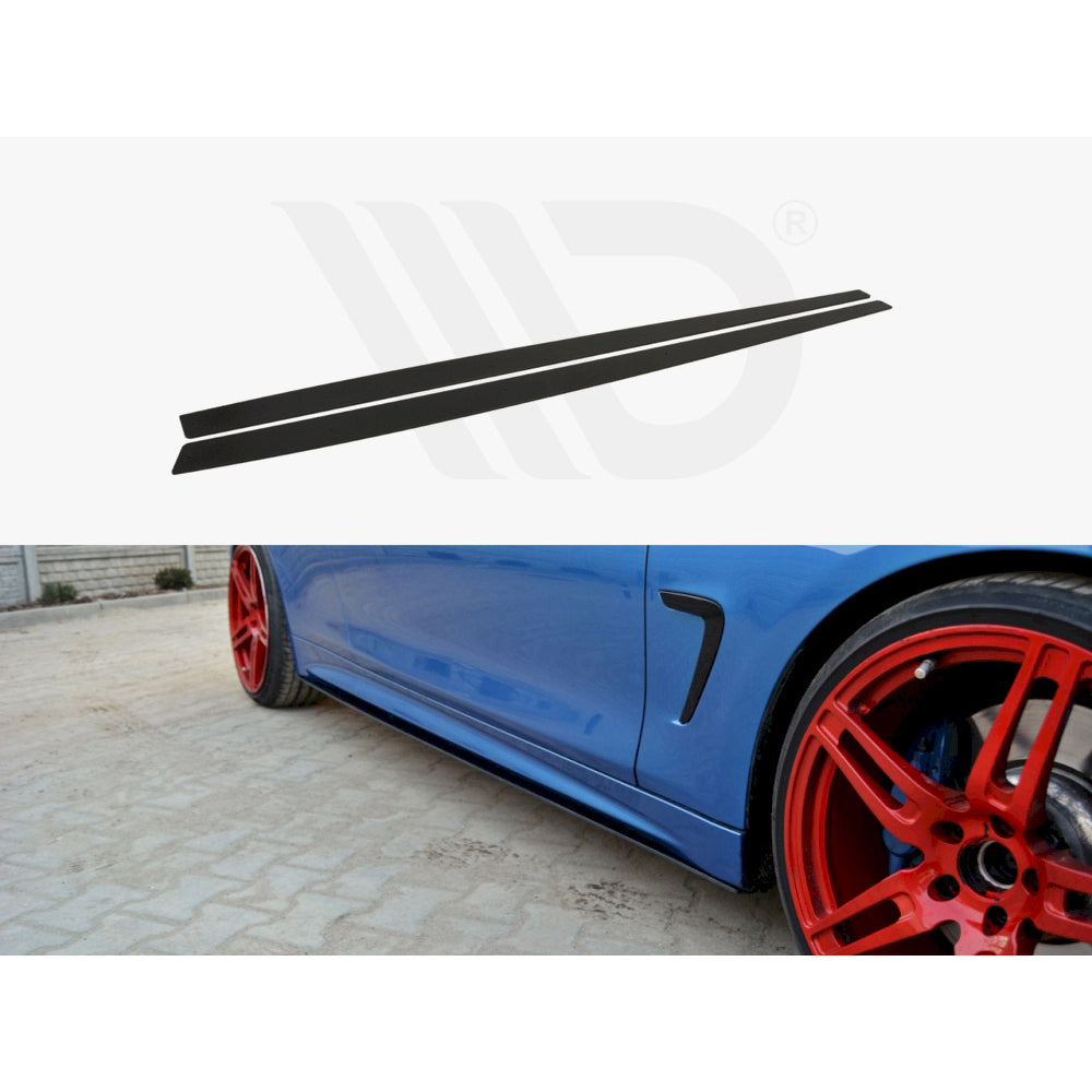 Maxton Design Racing Side Skirt Diffusers - BMW 435i/440i F32/F33/F36