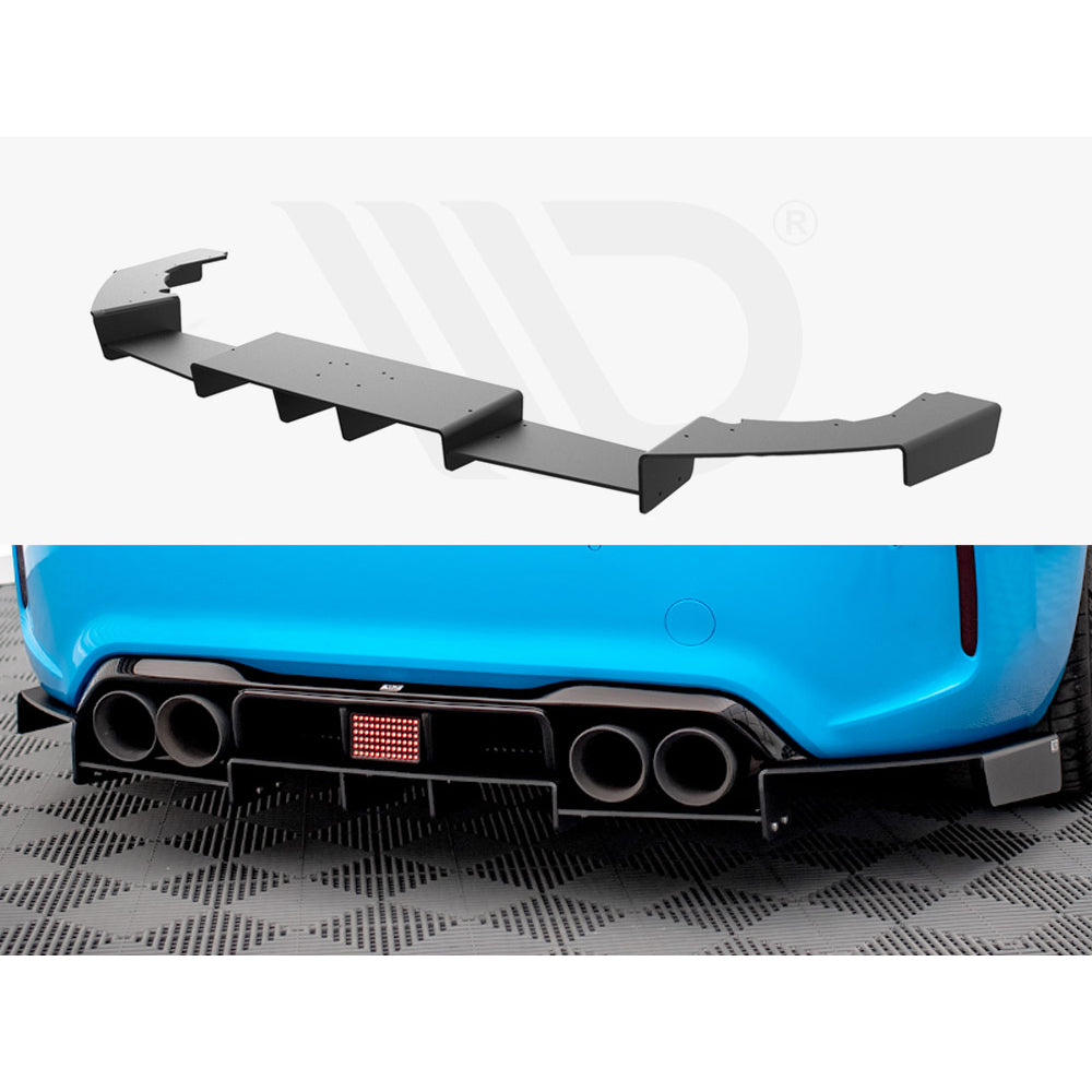 Maxton Design Racing Rear Diffuser - BMW M2 F87 (Inc. Competition)