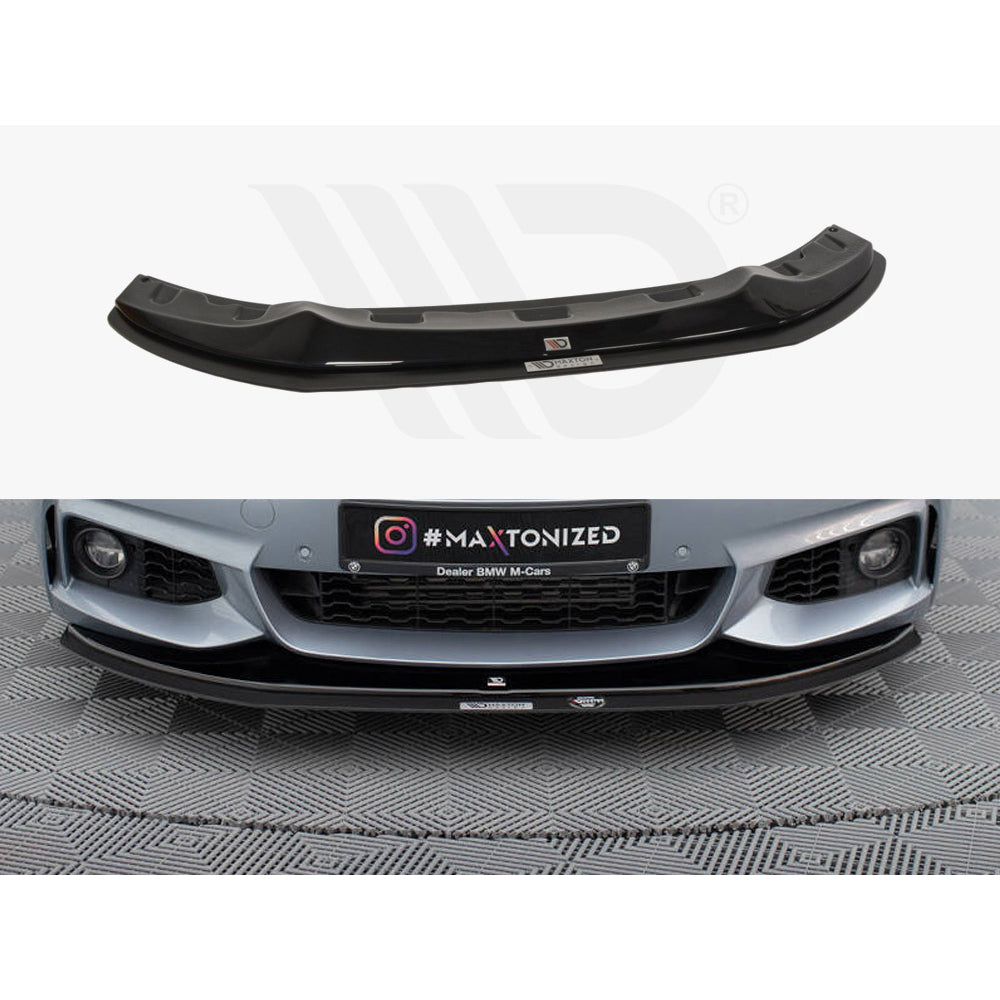 Maxton Design Racing Hybrid Front Splitter - BMW 435i/440i F32/F33/F36