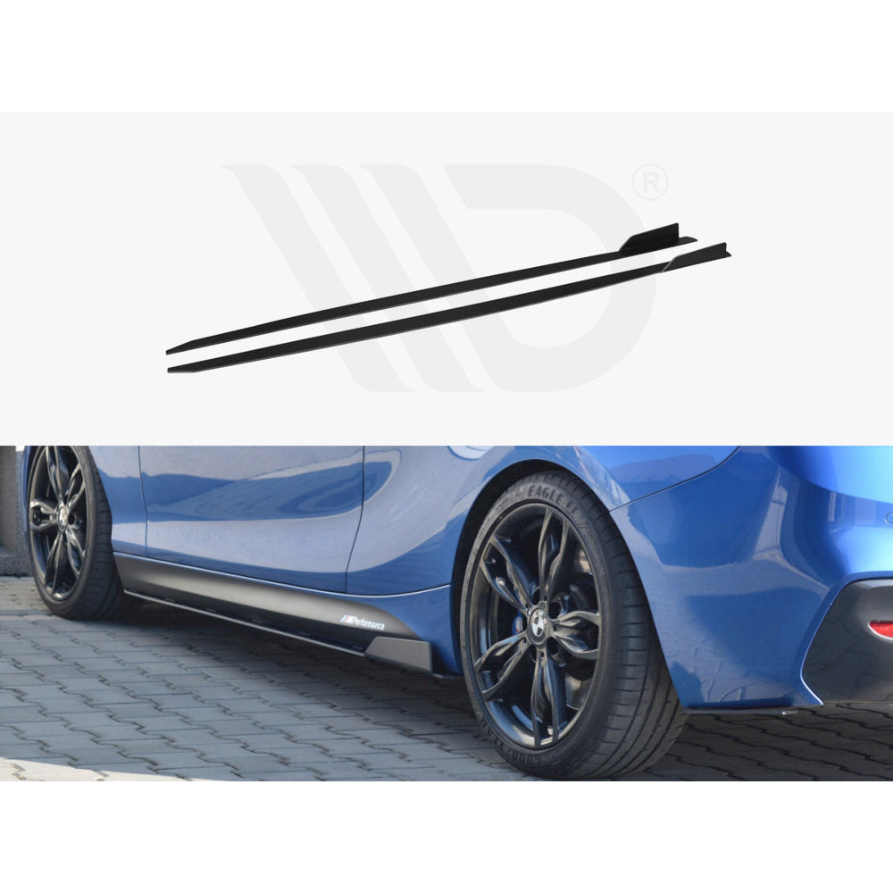 Diffuseurs de jupes latérales Maxton Design Racing - BMW M135i/M140i F21