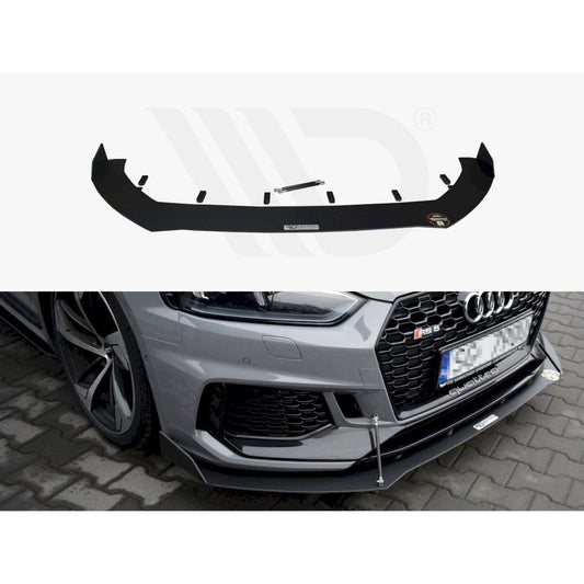 Maxton Design Racing Front Splitter V2 - Audi RS5 F5 Coupe