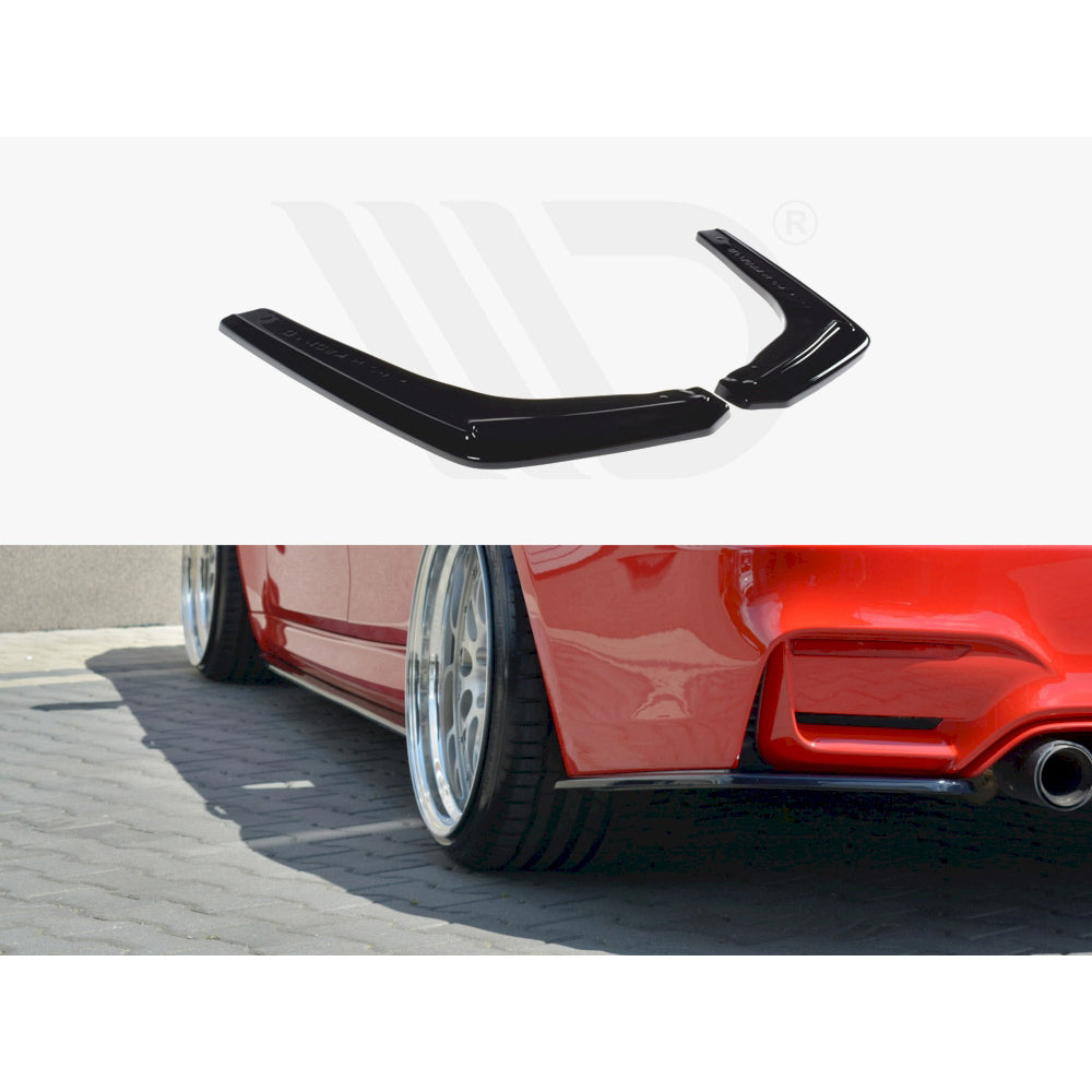 Maxton Design Street Plus Rear Side Splitters V1 - BMW M3 F80