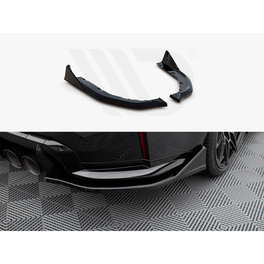 Maxton Design Street Plus Rear Side Splitters V4 - BMW M3 G80/G81