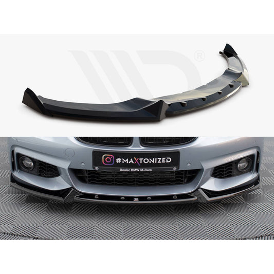 Maxton Design Street Plus Front Splitter V4 - BMW 435i 440i F32/F33/F36