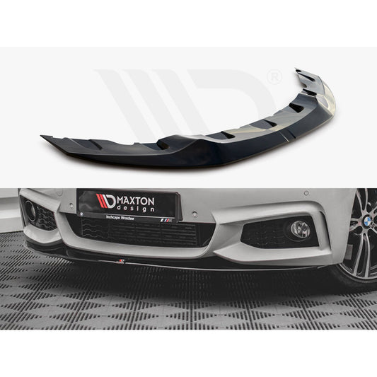 Maxton Design Street Plus Front Splitter V2 - BMW 435i 440i F32/F33/F36