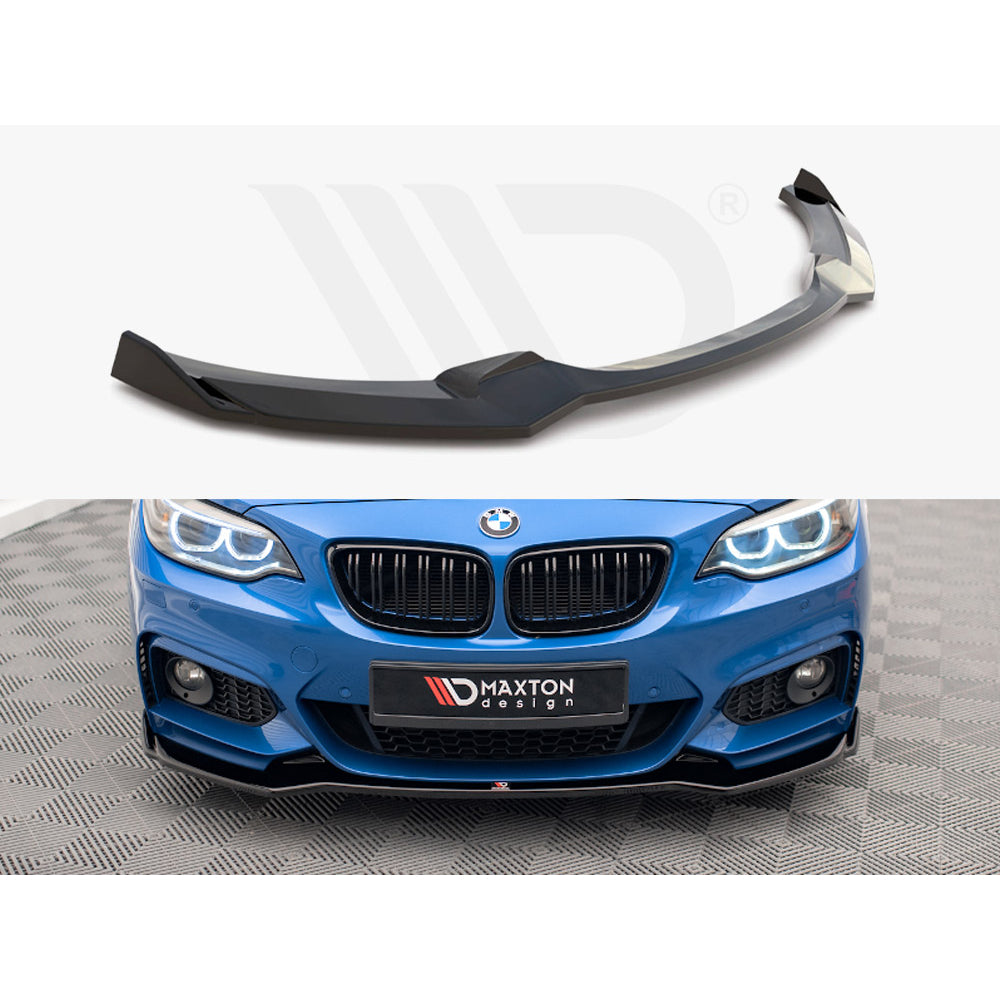 Maxton Design Street Plus Front Splitter V1 - BMW M235i/M240i F22/F23