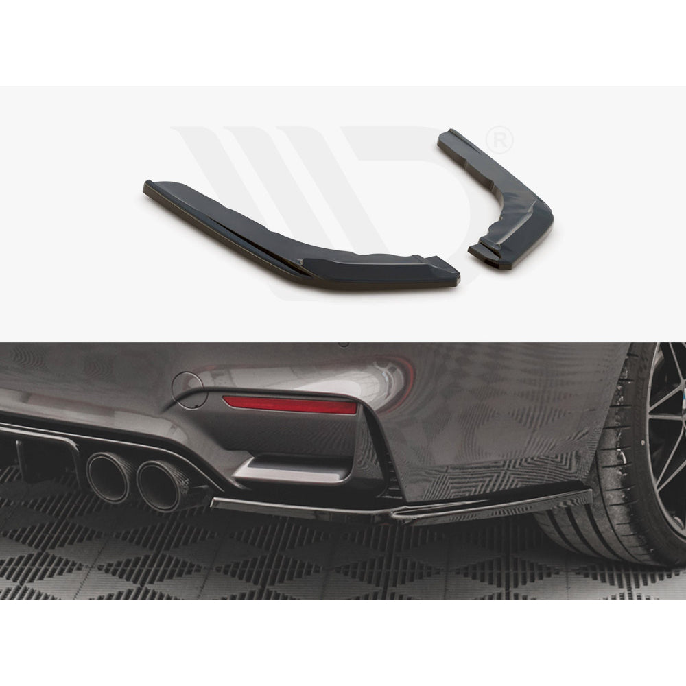 Divisores laterales traseros Maxton Design Street Plus V3 - BMW M4 F82/F83