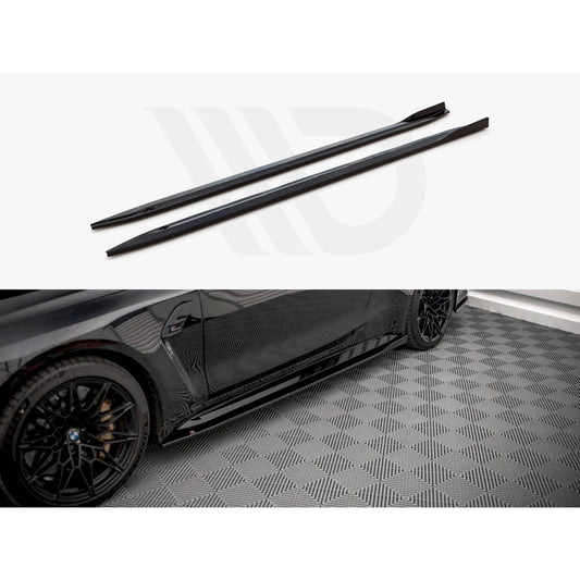 Maxton Design Street Plus Side Skirt Diffusers V1 - BMW M4 G82/G83