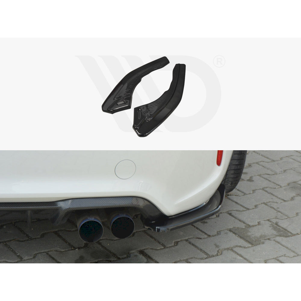 Maxton Design Street Plus Rear Side Splitters V1 - BMW M2 F87 (Inc. Competition)