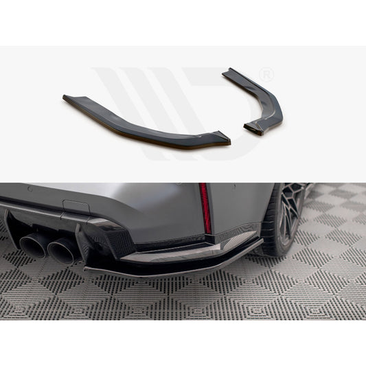 Maxton Design Street Plus Rear Side Splitters V2 - BMW M3 G80/G81