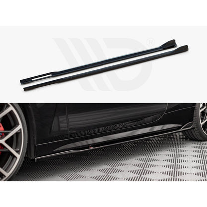 Maxton Design Street Plus Side Skirt Diffusers V2 - BMW M440i G22/G23