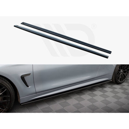 Maxton Design Street Plus Side Skirt Diffusers V1 - BMW 435i 440i F32/F33/F36