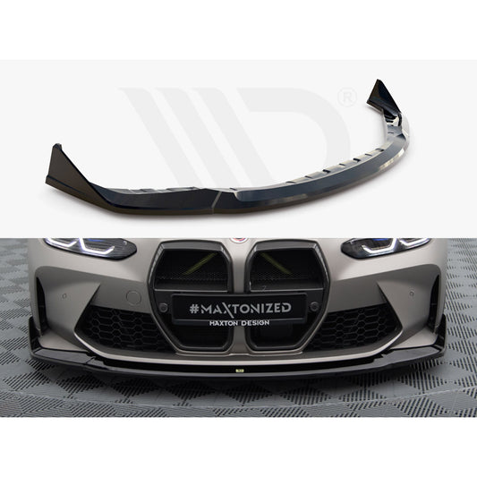 Maxton Design Street Plus Front Splitter V4 - BMW M3 G80/G81