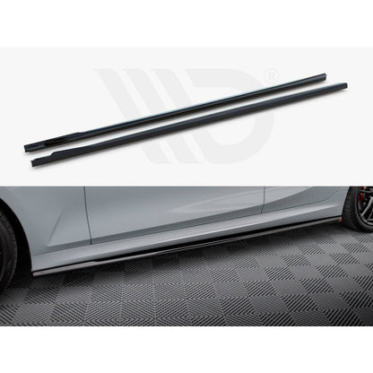 Maxton Design Street Plus Side Skirt Diffusers V1 - BMW M340i G20/G21 LCI