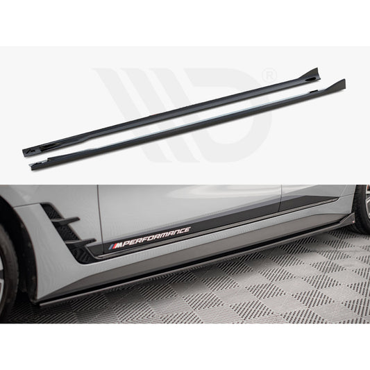 Maxton Design Street Plus Side Skirt Diffusers V2 - BMW M440i G26 Gran Coupe