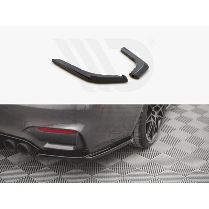 Maxton Design Street Plus Rear Side Splitters V2 - BMW M4 F82/F83