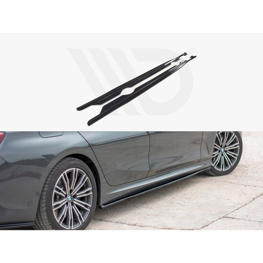 Maxton Design Street Plus Side Skirt Diffusers V1 - BMW M340i G20/G21