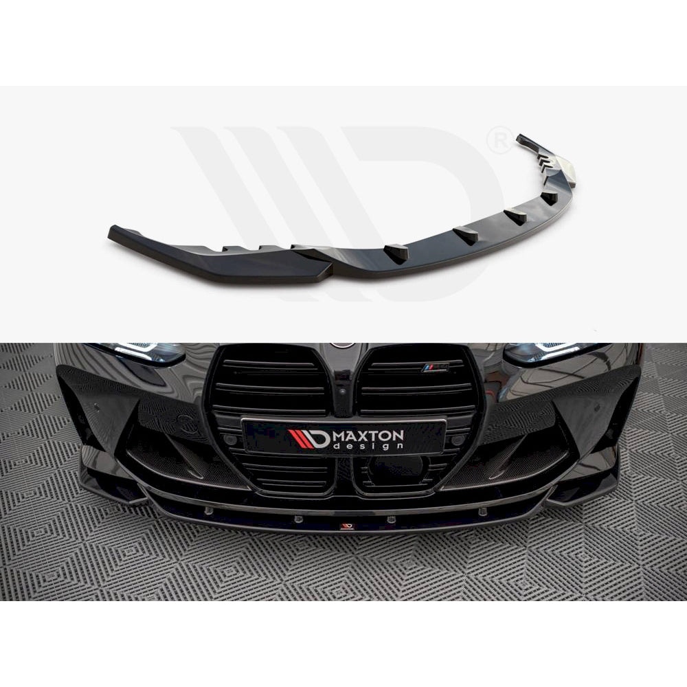 Maxton Design Street Plus Front Splitter V2 - BMW M3 G80/G81