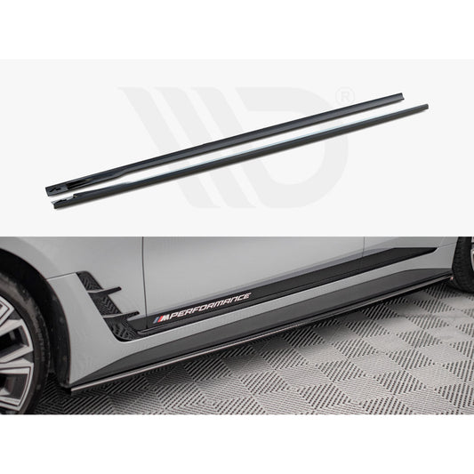 Maxton Design Street Plus Side Skirt Diffusers V1 - BMW M440i G26 Gran Coupe