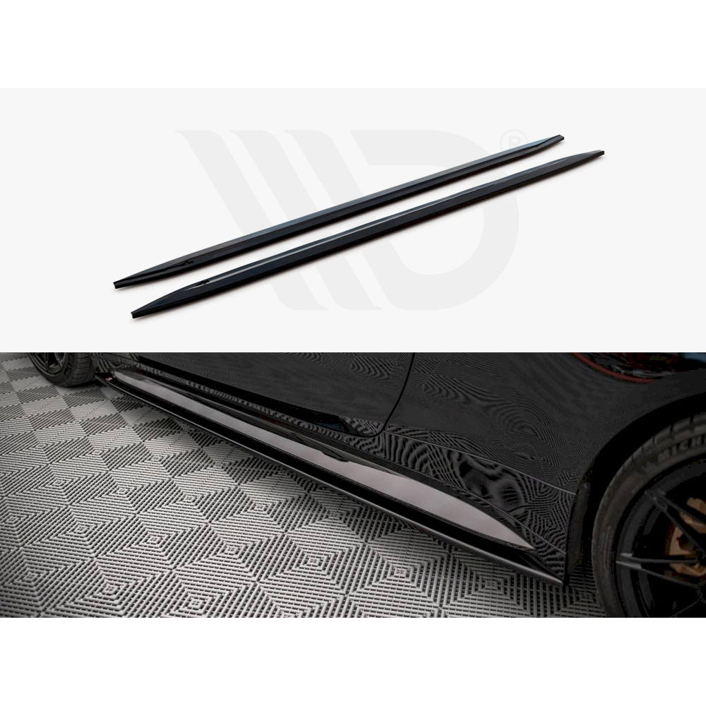 Maxton Design Street Plus Side Skirt Diffusers V2 - BMW M4 G82/G83